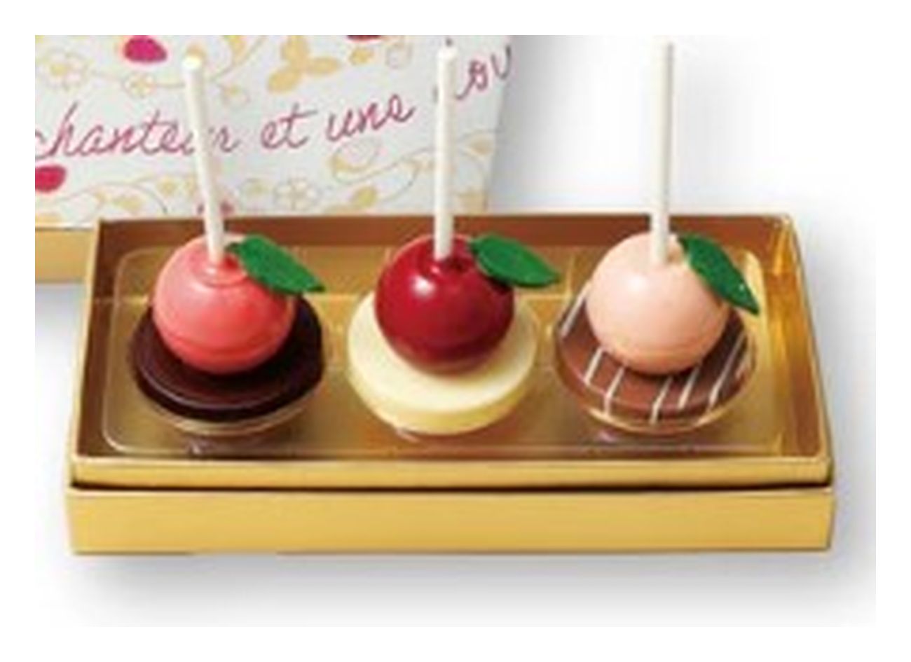 ベルアメール 苺ポップ 3個(v26)×1個 チョコレート バレンタイン 人気