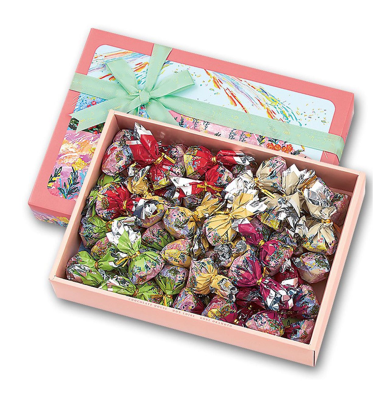 モンロワール Leaf memory Color Box 50個(v26)×1個 チョコレート バレンタイン 人気