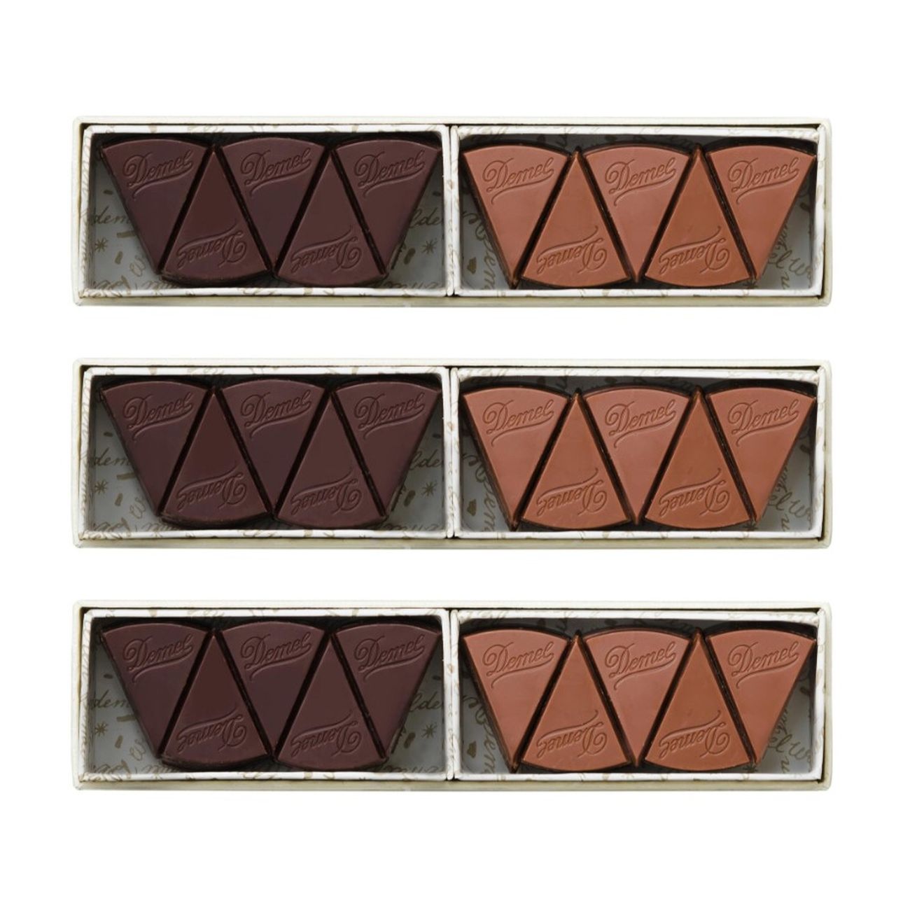 デメル ソリッドチョコ トライアングル 90g(v26)×3個 チョコレート バレンタイン 人気