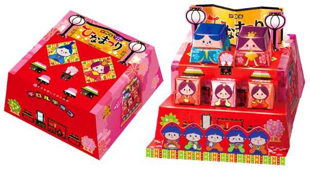 チ口ルチョコ ビッグチロル(ひなまつり)×1個 ひな祭り 節句 お菓子 ちょこれーと 個包装