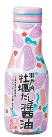 川中醤油 土産用 瀬戸内牡蠣だし醤油×1個 調味料 ご飯のお供 ご当地 広島