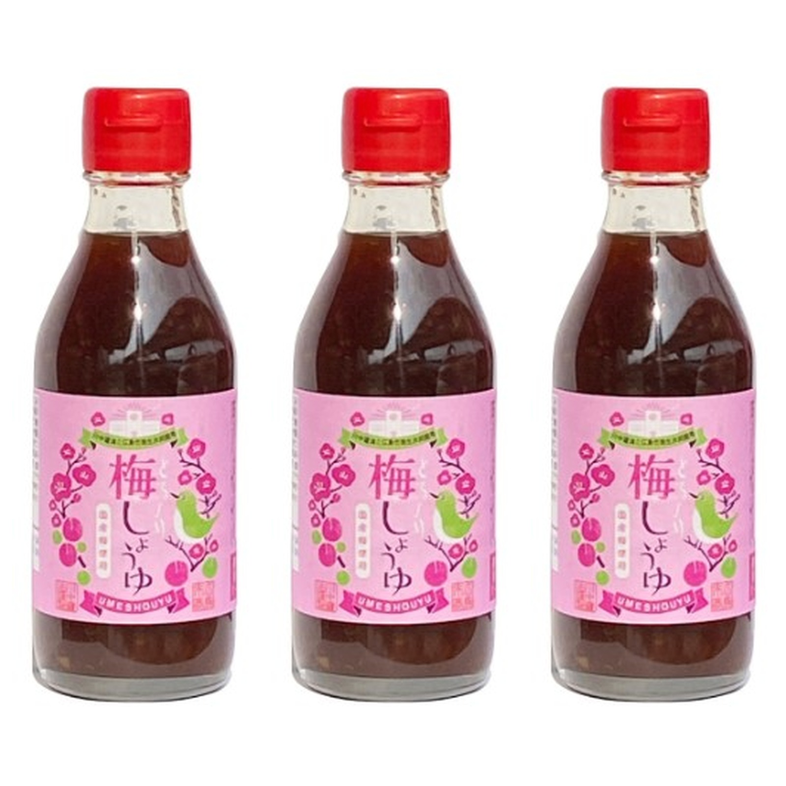 川中醤油 とろ〜り梅しょうゆ 200ml×3個 調味料 うめ しょうゆ ご当地 広島