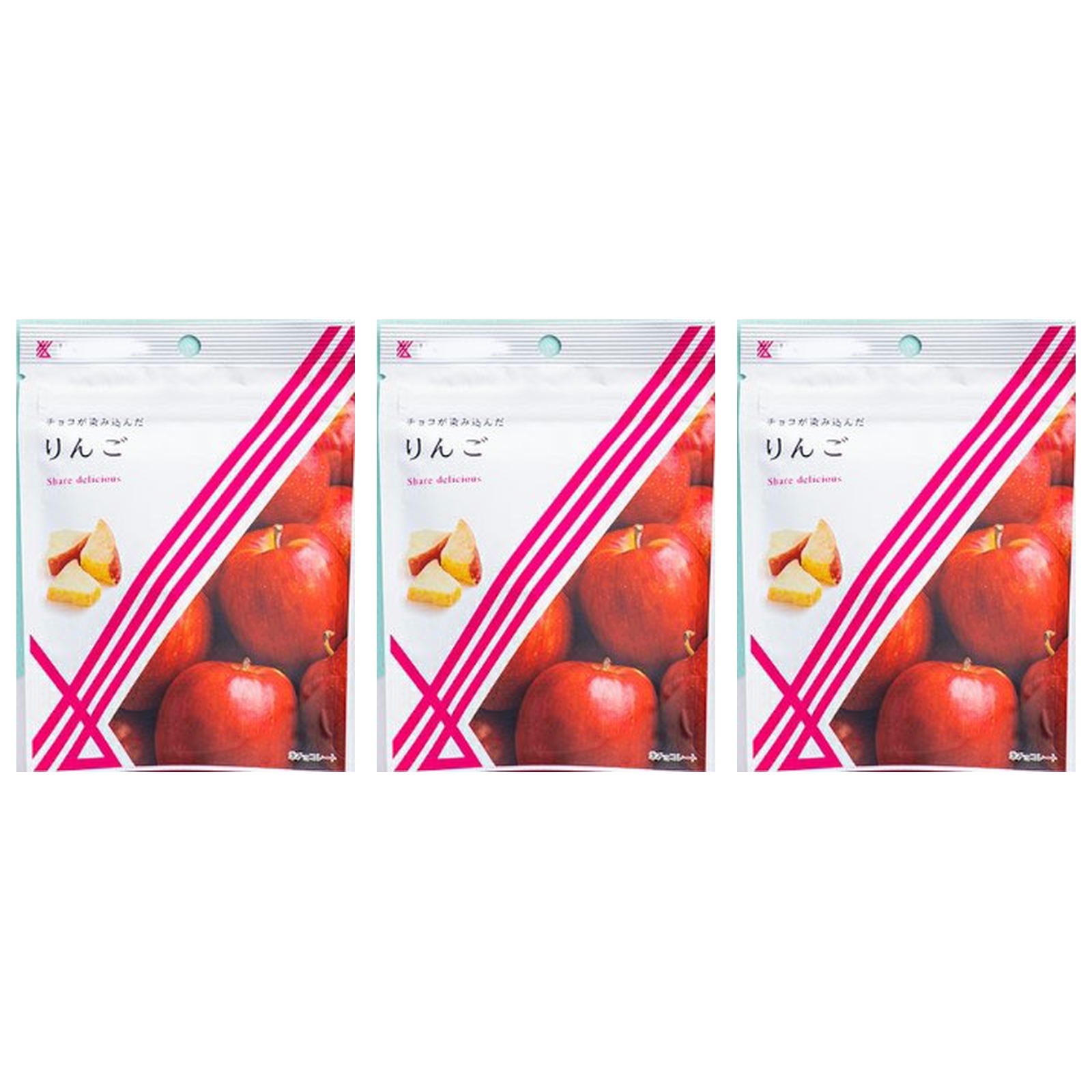 MARUSHIGE チョコが染み込んだりんご 38g×3個 チョコレート フルーツ フリーズドライ スイーツ りんご