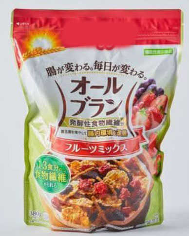 ケロッグ オールブランフルーツミックス 380g×1個 小麦 フルーツ