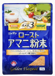 ニップン ローストアマニ粉末 25g×1個 アマニ 粉末タイプ 健康 栄養補助食品