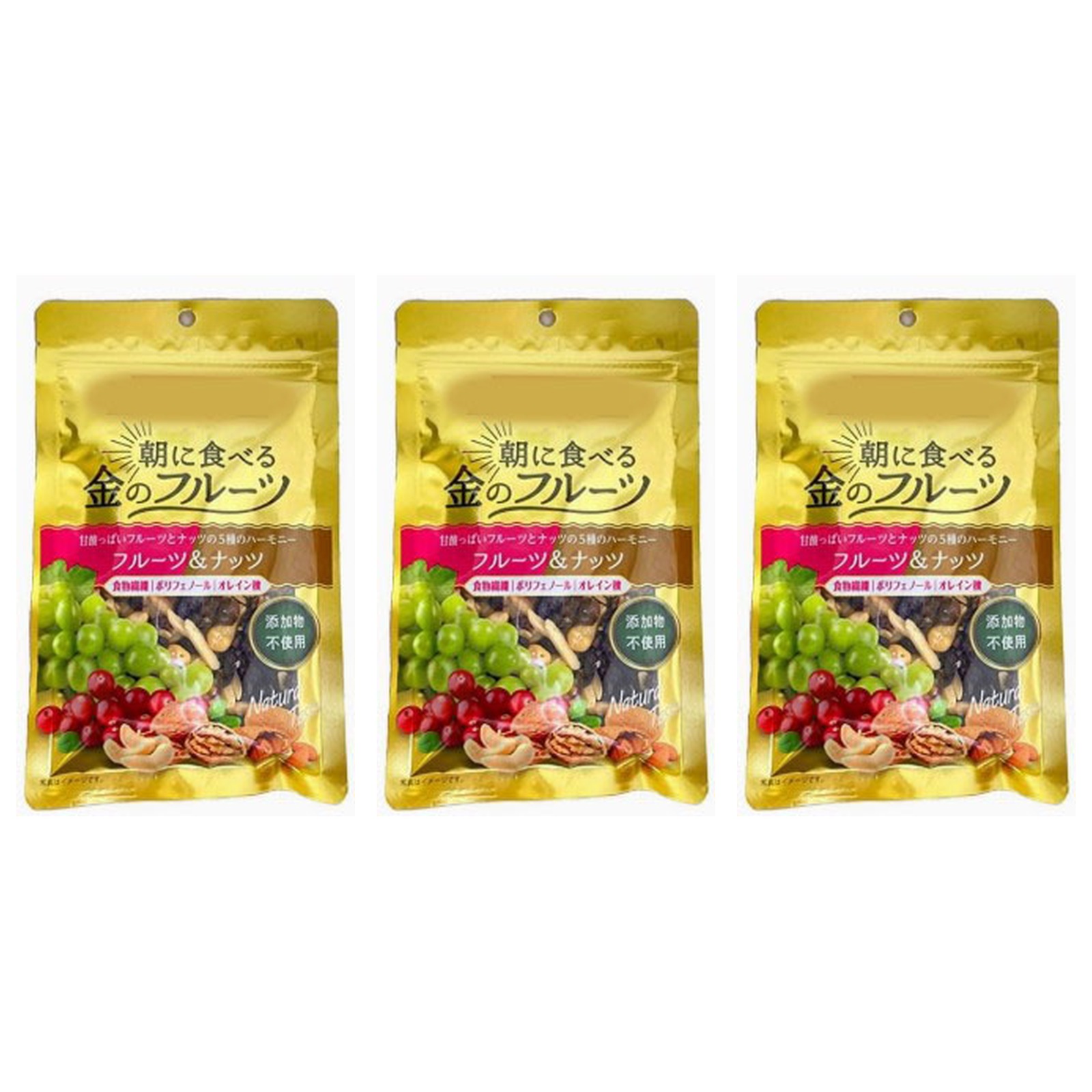 マリアニ 朝に食べる金のフルーツ フルーツ＆ナッツ 90g×3個 フルーツ ドライ ナッツ 健康 お菓子
