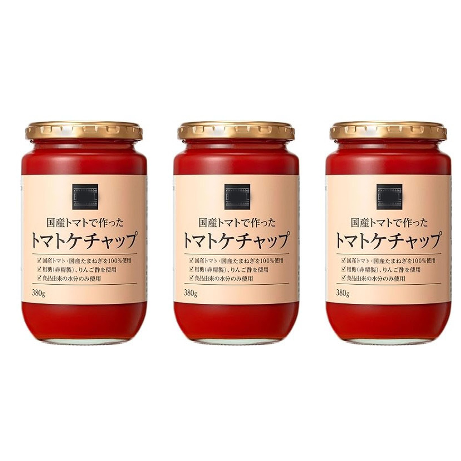 ビオラル 国産トマトで作ったトマトケチャップ 380g×3個 ケチャップ トマト 国産 オーガニック 健康 パスタ ピザ