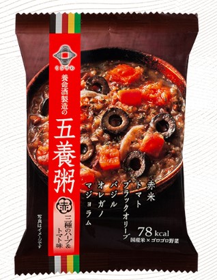 養命酒製造 五養粥 赤 1食×1個 お粥 中華おかゆ トマト ハーブ 南欧風 健康