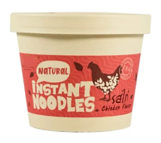 ラムラム ヘルシーヴィーガン玄米麺 チキン風味 75g×1個 玄米麺 チキン オーガニック ヴィーガン 健康 美容 植物性