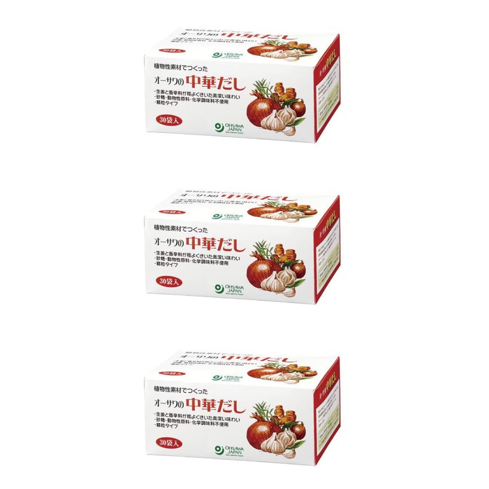 オーサワジャパン 中華だし 150g×3個 だし 中華 本格 植物素材 顆粒 オーガニック 健康