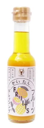 オジカソース ぜいたくフルーツドレッシング 150ml×1個 ドレッシング フルーツ マンゴー りんご パイン サラダ 料理