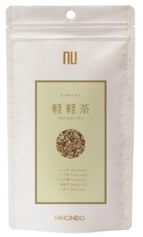薬日本堂 漢茶 軽軽茶 2g×12包入り×1個 漢方 美容 健康 ブレンド茶 紅茶 ハブ茶 ハトムギ