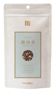 薬日本堂 漢茶 潤快茶 2g×12包入り×1個 漢方 美容 健康 ブレンド茶 プーアル茶 ナツメ ハブ茶