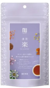 薬日本堂 漢茶 楽 2g×6包入り×1個 漢方 美容 健康 ブレンド茶 紅茶 キンモクセイ ルイボス