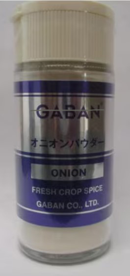 GABAN オニオン (パウダー)瓶 23g×1個 スパイス 料理 お菓子 本格的 ハーブ 玉ねぎ