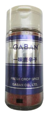 GABAN 一味唐辛子 12g×1個 スパイス 料理 お菓子 本格的 ハーブ 唐辛子