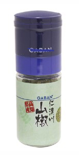 GABAN グルメミル (仁淀川山椒入) 14g×1個 スパイス 料理 お菓子 本格的 ハーブ 山椒 ミル