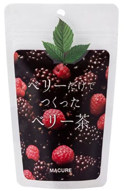 マキュレ ベリーだけでつくったベリー茶 7g×5包入×1個 お茶 ベリー 健康 美容 果物 フルーツ