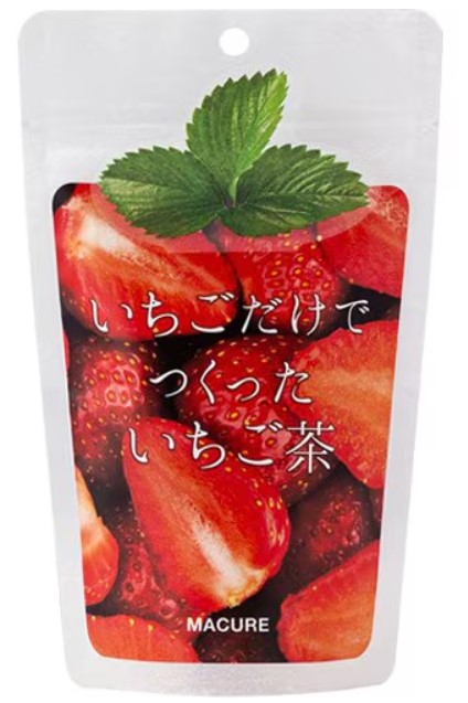 マキュレ いちごだけでつくったいちご茶 7g×5包入×1個 お茶 いちご 健康 美容 果物 フルーツ