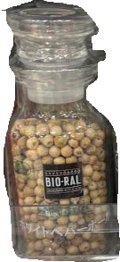 ビオラル 有機ホワイトペパーホール 30g×1個 スパイス 料理 お菓子 本格的 ハーブ JAS認証 胡椒