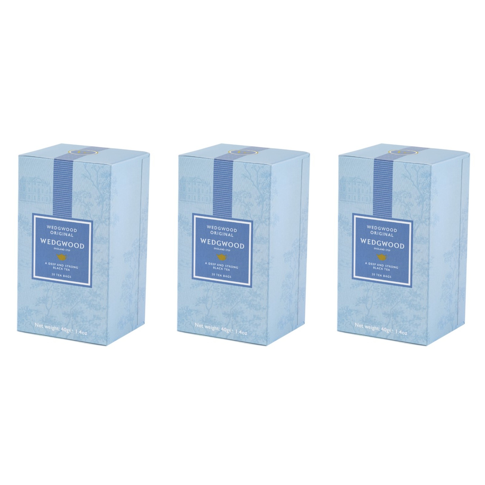 WEDGEWOOD �V�O�j�`���\ �I���W�i�� 20TB×3�� �g�� �e�B�[ �C�M���X �M�t�g ��̓� �v���[���g �I���W�i��