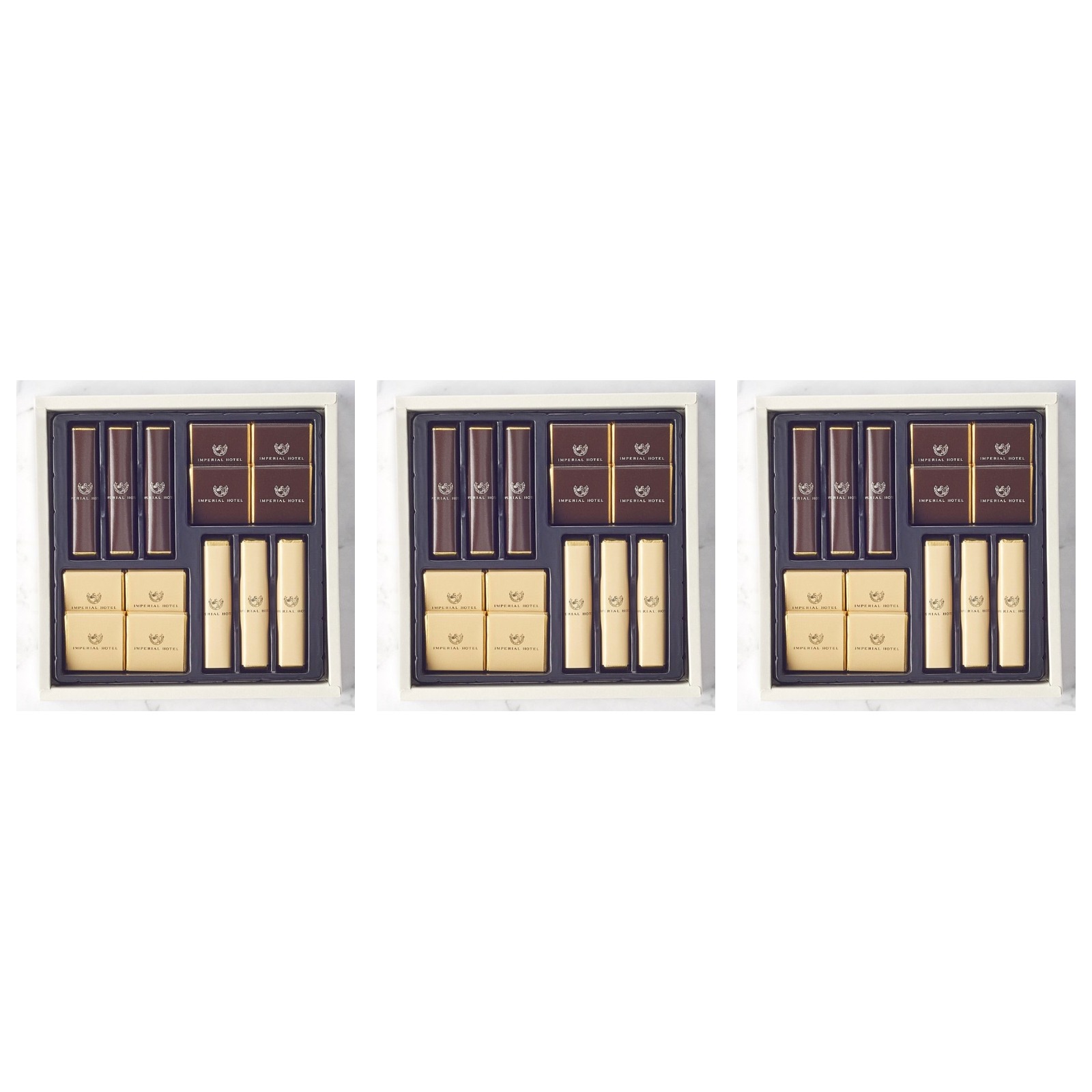 帝国ホテル スティック＆チョコレート 4種14個入り×3個 ホテル プレゼント ギフト お土産 プロ チョコレート アソート
