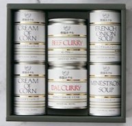 帝国ホテル スープ・カレー缶詰め合わせ 5種6缶入り×1個 ホテル プレゼント ギフト お土産 プロ スープ カレー アソート