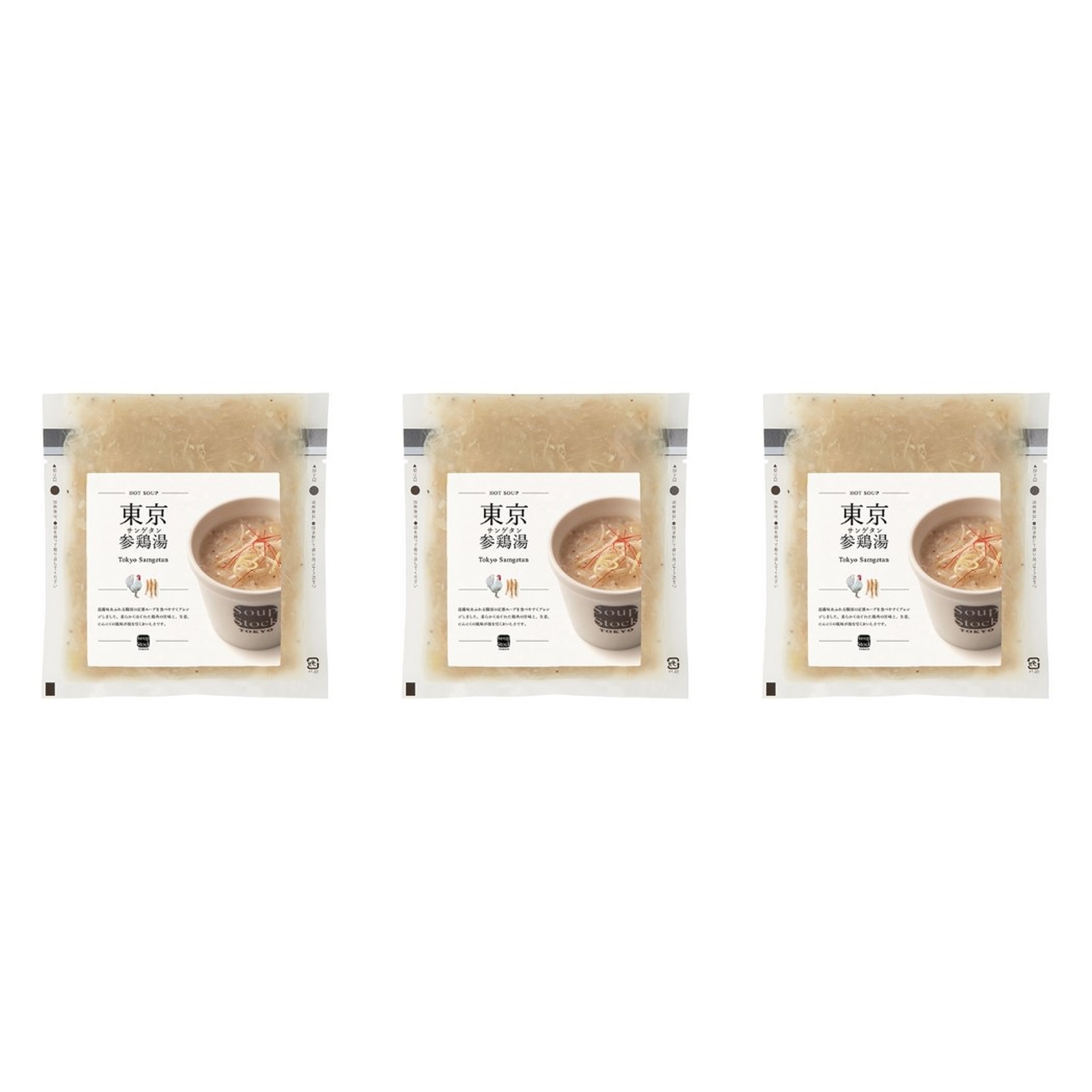 Soup Stock TOKYO 冷凍スープ 東京参鶏湯 180g×3個 冷凍 スープ おしゃれ ギフト プレゼント 贈答 参鶏湯