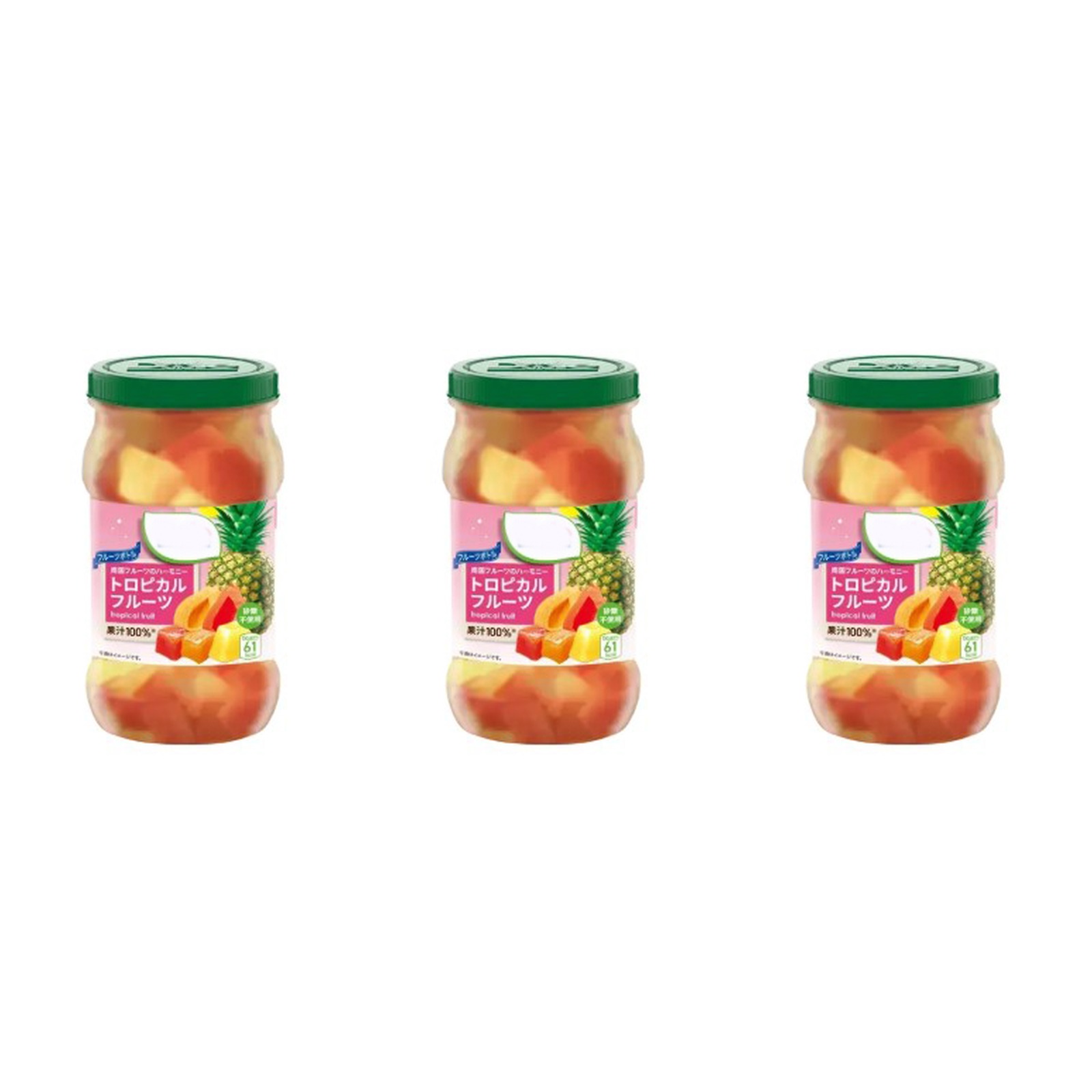 Dole フルーツボトル トロピカルフルーツ 665g×3個 フルーツ ボトルタイプ 果物 ジュース ミックス