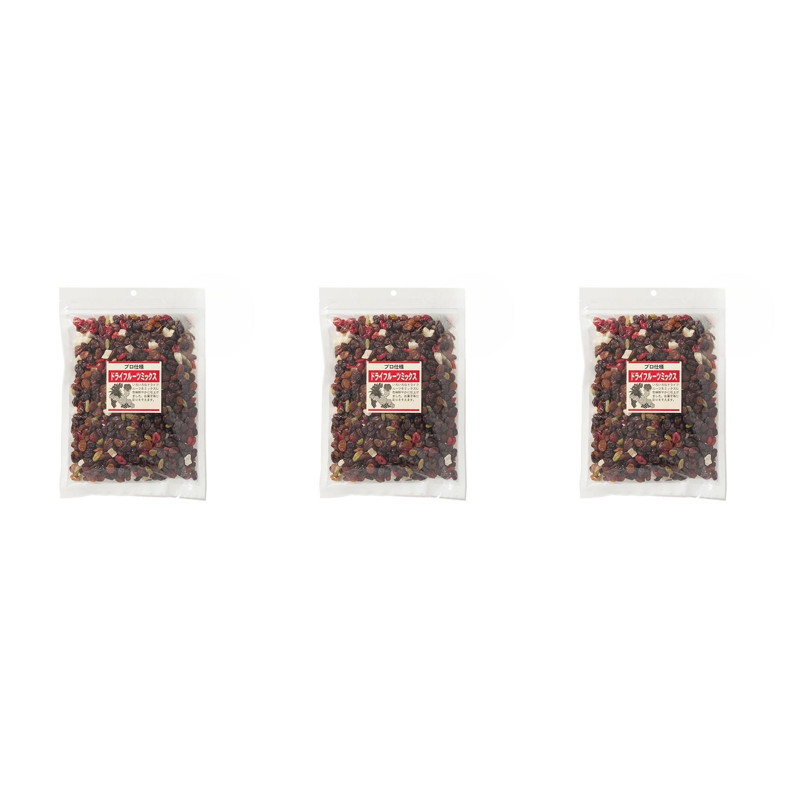 プロ仕様 ドライフルーツミックス 500g×3個 プロ 業務用 家庭用 おつまみ あて お菓子 ドライフルーツ