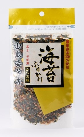 山本海苔店 海苔ふりかけ かつお味 30g×1個 かつお 海苔 ふりかけ ご飯 ごはん おとも 絶品 調味料