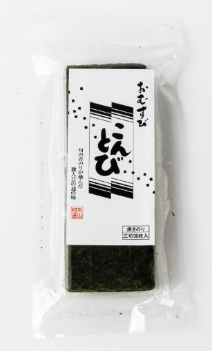 丸山海苔店 おむすびこんとびゴールド 3切30枚入×1個 海苔 のり おにぎり ごはん ご飯 お供