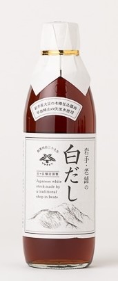 佐々長醸造 老舗の白だし 500ml×1個 白だし 岩手 調味料 出汁 だし 料理 鍋