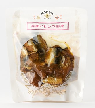 AKOMEYA 国産いわしの梅煮 130g×1個 いわし 梅煮 魚 惣菜 おかず