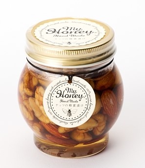 MY HONEY ナッツの蜂蜜漬け 200g×1個 ナッツのはちみつ漬け 蜂蜜 ナッツ スイーツ ギフト