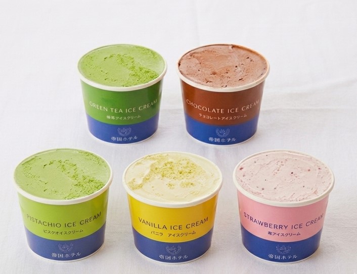 帝国ホテル アイスクリーム5種詰め合わせセット 手提げ袋付×1個 冷凍 アイスクリーム 詰め合わせ 高級 ホテル ギフト カップ