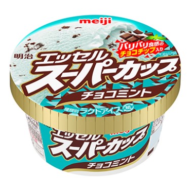 エッセル スーパーカップ チョコミント 200ml×1個 冷凍 アイス ミント チョコチップ 爽快 大容量 定番 デザート