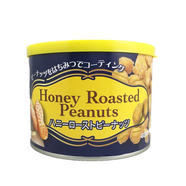 タクマ食品 ハニーローストピーナッツ 缶 150g×1個 ピーナッツ おつまみ 蜂蜜 ナッツ 菓子