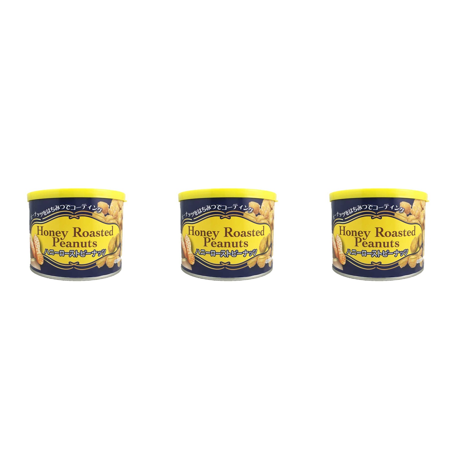 タクマ食品 ハニーローストピーナッツ 缶 150g×3個 ピーナッツ おつまみ 蜂蜜 ナッツ 菓子