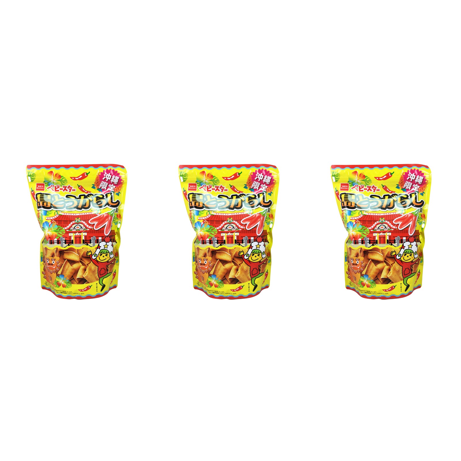 おやつカンパニー ベビースター 島とうがらし味 170g×3個 スナック菓子 激辛 ご当地 お土産 詰め合わせ