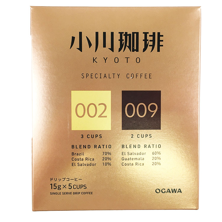 小川珈琲 スペシャルティコーヒーブレンド アソートセット ドリップコーヒー 15g×5杯分×1個 ドリップバッグ アソート スペシャルティコーヒー ギフト