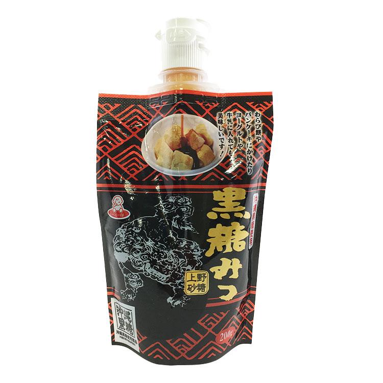上野砂糖 黒糖みつ 200g×1個 黒蜜 和菓子 料理 スイーツ 濃厚