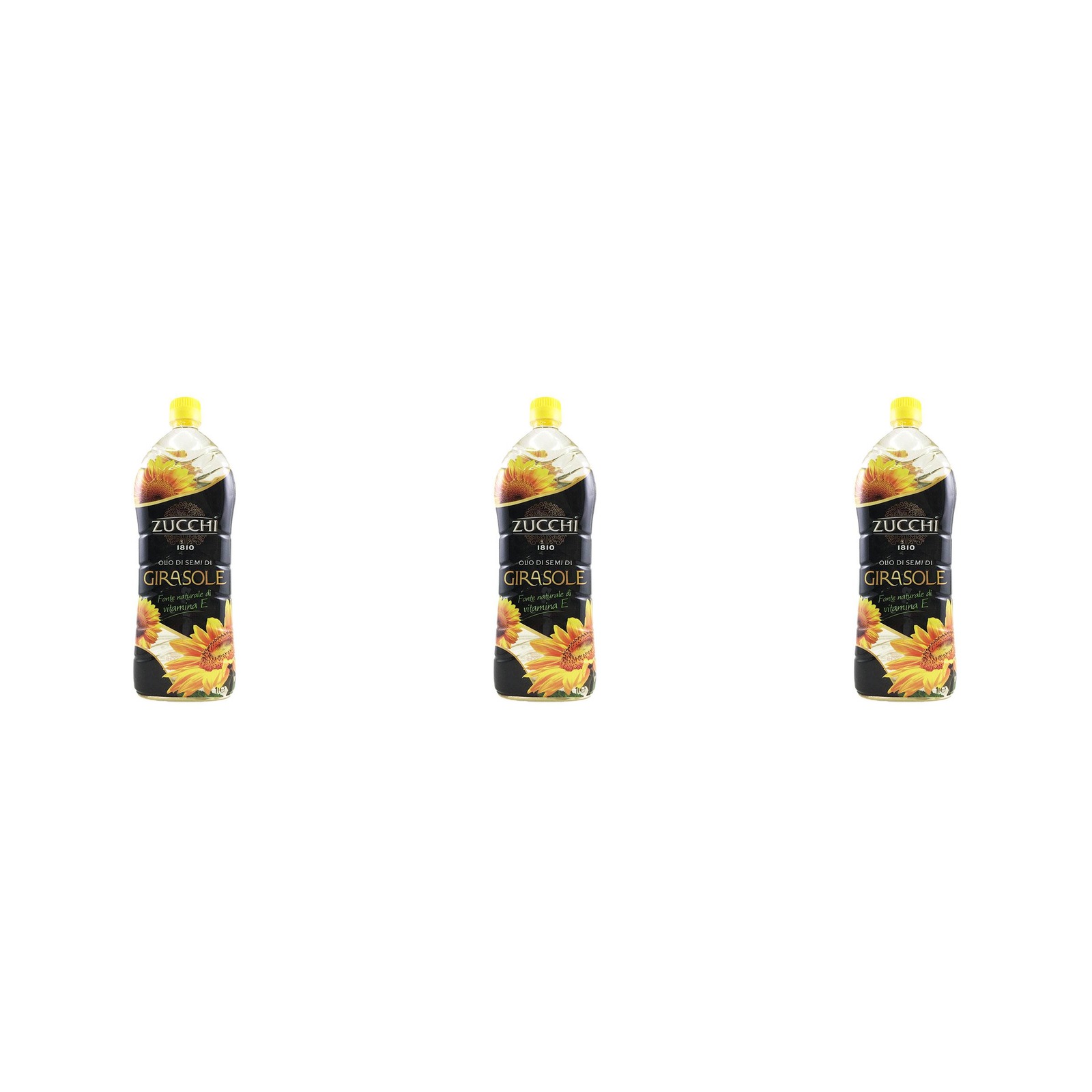 モンテ物産 ズッキ ひまわり油(オリオ・ディ・ジラソーレ) 1L×3個 ひまわり油 揚げ物 料理 イタリア 大容量