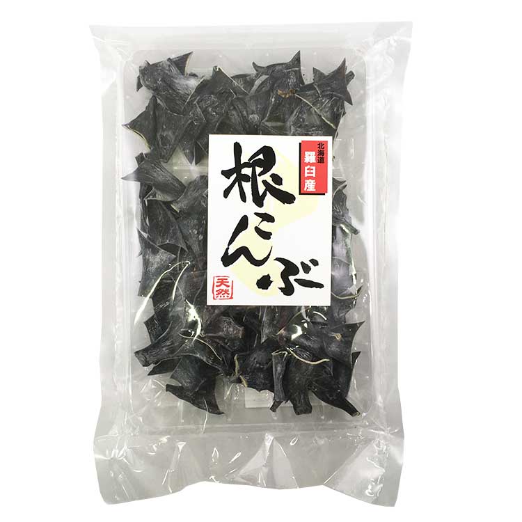 天満大阪昆布 北海道羅臼産 天然羅臼根こんぶ 200g×1個 根昆布 羅臼 濃厚だし 健康 乾物