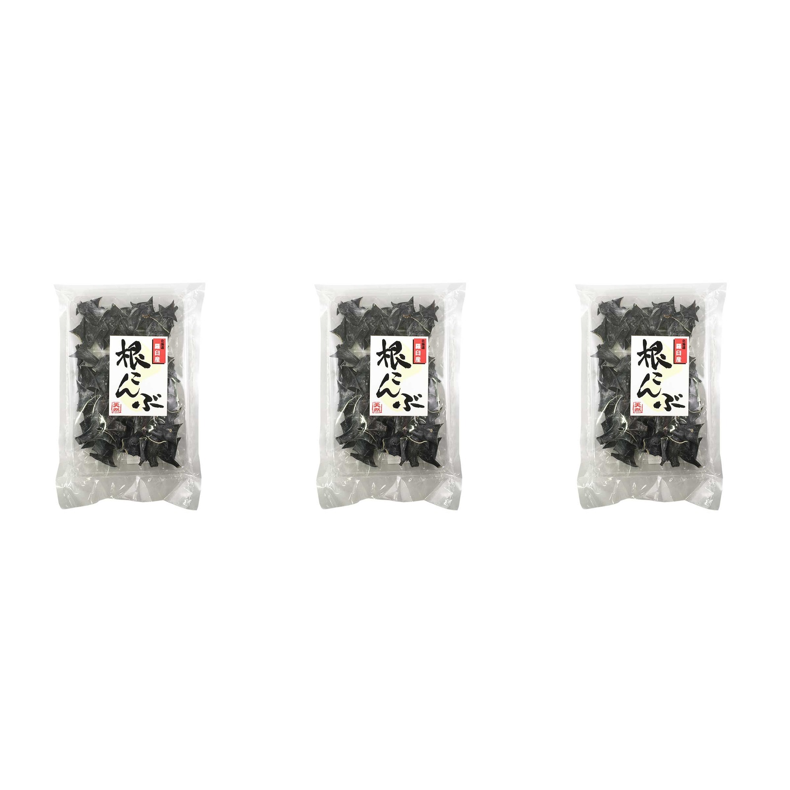 天満大阪昆布 北海道羅臼産 天然羅臼根こんぶ 200g×3個 根昆布 羅臼 濃厚だし 健康 乾物