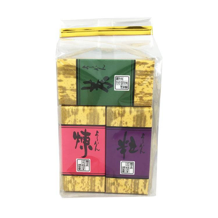 河?内?駿?河?屋? ミニ羊かん 6個入り×1個 羊羹 和菓子 詰め合わせ 一口サイズ スイーツ 備蓄 茶菓子