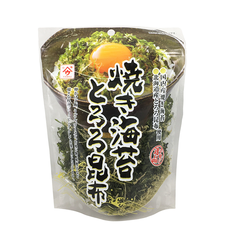 魚の屋 焼きのりとろろ昆布 12g×1個 スープの具 焼き海苔 昆布 おつまみ 弁当 時短料理 離乳食