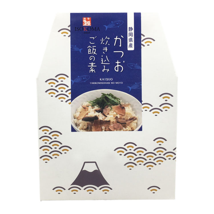 磯駒海苔 静岡県産 かつお炊き込みご飯の素 2合用×1個 炊き込みご飯 鰹 魚介 料理の素 静岡土産 夕食 和食