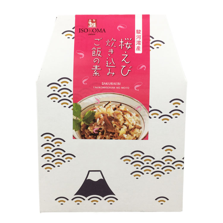 磯駒海苔 駿河湾産 桜えび炊き込みご飯の素 2合用×1個 桜海老 魚介 料理の素 静岡土産 贅沢 海鮮 炊き込みご飯
