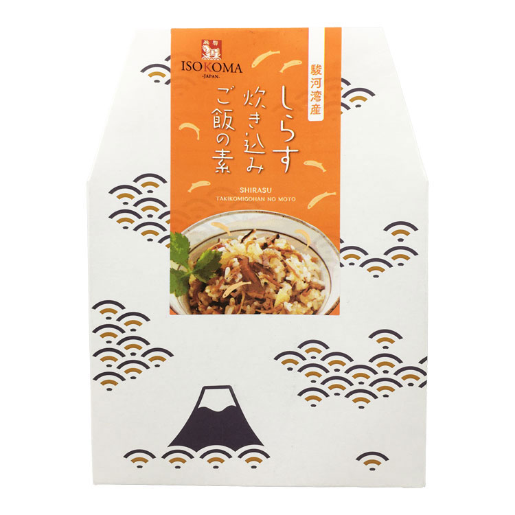 磯駒海苔 駿河湾産 しらす炊き込みご飯の素 2合用×1個 シラス 炊き込みご飯 魚介 料理の素 静岡土産 離乳食 海鮮